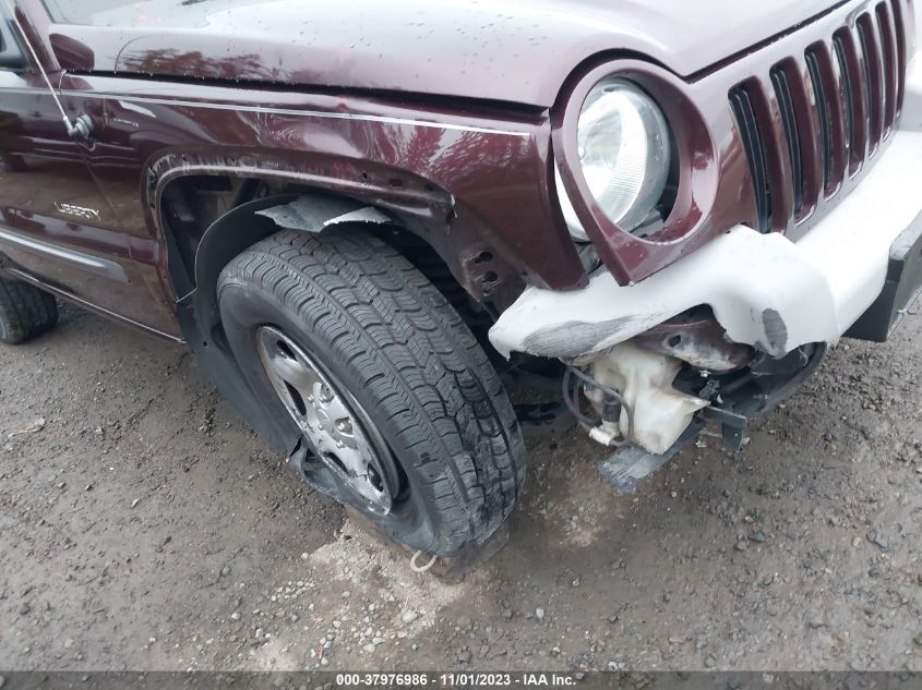 1J4GL48K24W135769 2004 JEEP LIBERTY SPORTphoto 6