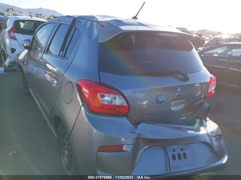 VIN ML32A3HJ3KH000957 2019 MITSUBISHI MIRAGE ES/RF
