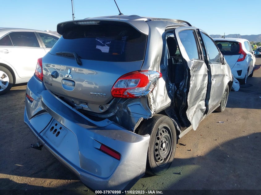 VIN ML32A3HJ3KH000957 2019 MITSUBISHI MIRAGE ES/RF