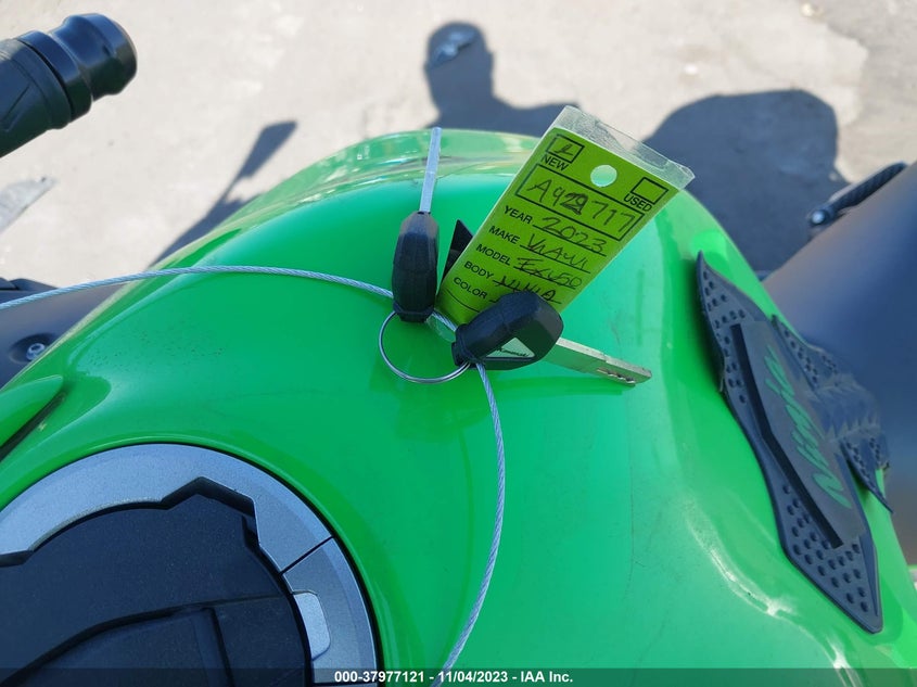 VIN ML5EXEP11PDA92717 2023 KAWASAKI EX650 P