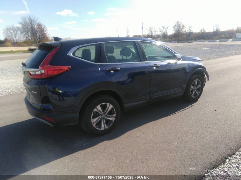 2018 HONDA CR-V LX - 2HKRW6H37JH223468