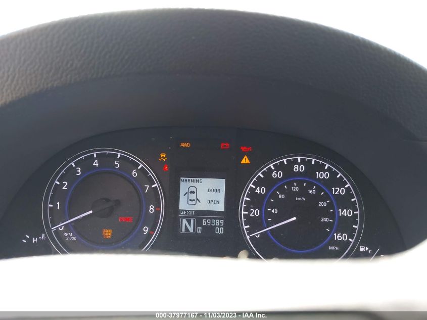 2013 INFINITI G37X X - JN1CV6AR2DM769406
