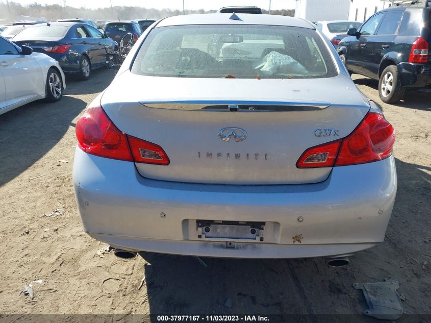2013 INFINITI G37X X - JN1CV6AR2DM769406