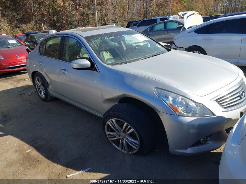 2013 INFINITI G37X X - JN1CV6AR2DM769406