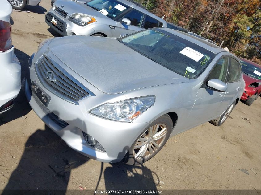 2013 INFINITI G37X X - JN1CV6AR2DM769406