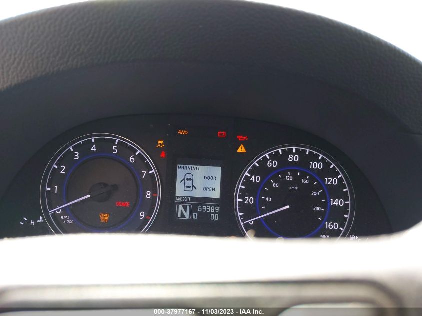 2013 INFINITI G37X X - JN1CV6AR2DM769406