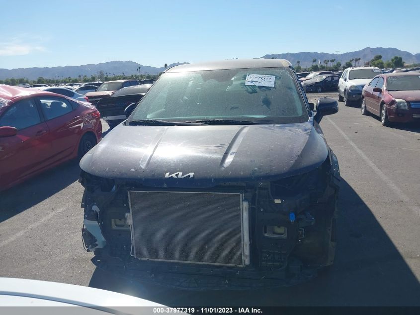 2022 KIA CARNIVAL MPV LX SEAT PACKAGE KNDNB4H33N6127125