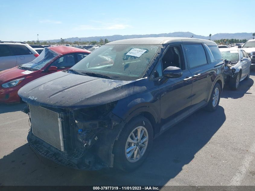2022 KIA CARNIVAL MPV LX SEAT PACKAGE KNDNB4H33N6127125