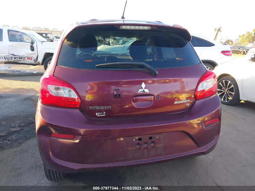 2017 MITSUBISHI MIRAGE SE - ML32A4HJ9HH005840
