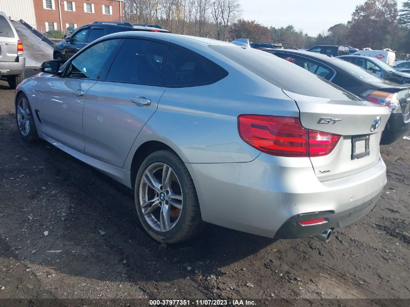 2015 BMW 335I GRAN TURISMO XDRIVE WBA3X9C53FD868075