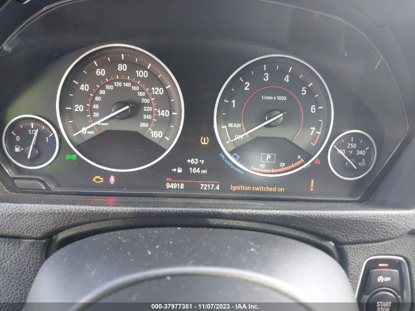 2015 BMW 335I GRAN TURISMO XDRIVE WBA3X9C53FD868075
