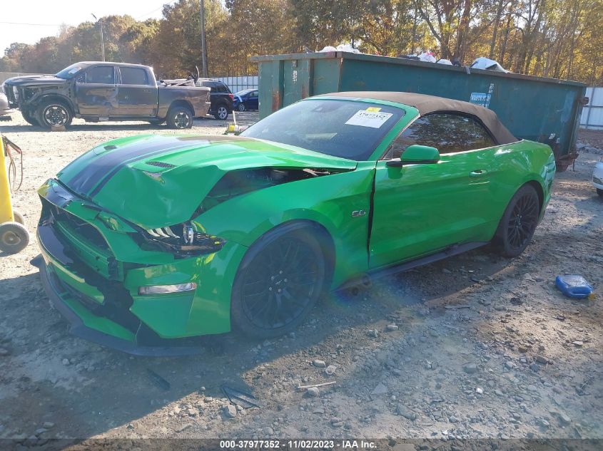 1FATP8FF8K5184960 2019 FORD MUSTANG - Image 2