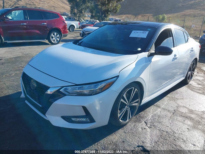 VIN 3N1AB8DVXMY218352 2021 NISSAN SENTRA SR