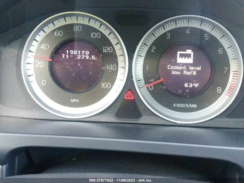 2013 VOLVO S60 T5/T5 PLATINUM - YV1612FS6D2223191