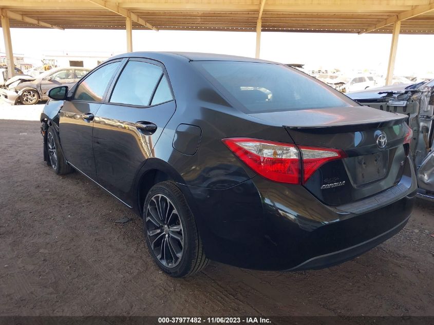 2015 TOYOTA COROLLA S PLUS - 2T1BURHE7FC232014