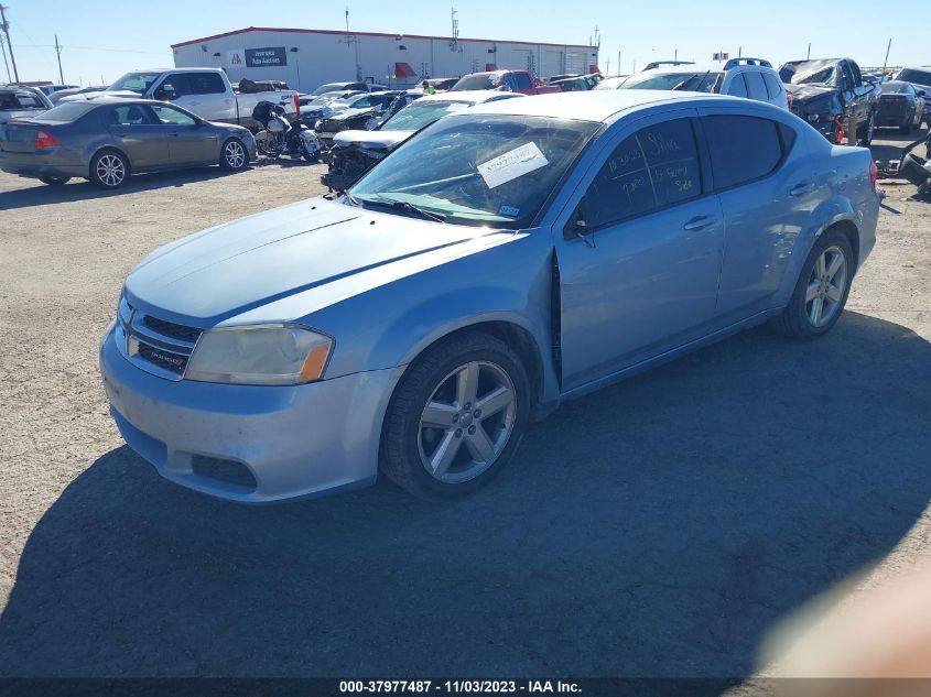2013 DODGE AVENGER SE - 1C3CDZAB8DN607539
