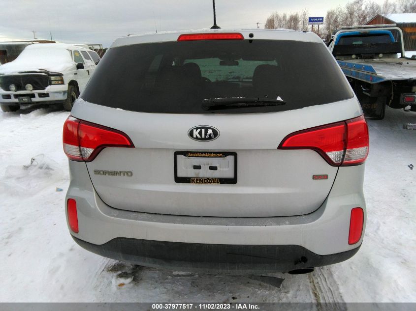 2015 KIA SORENTO LX - 5XYKTCA67FG614308