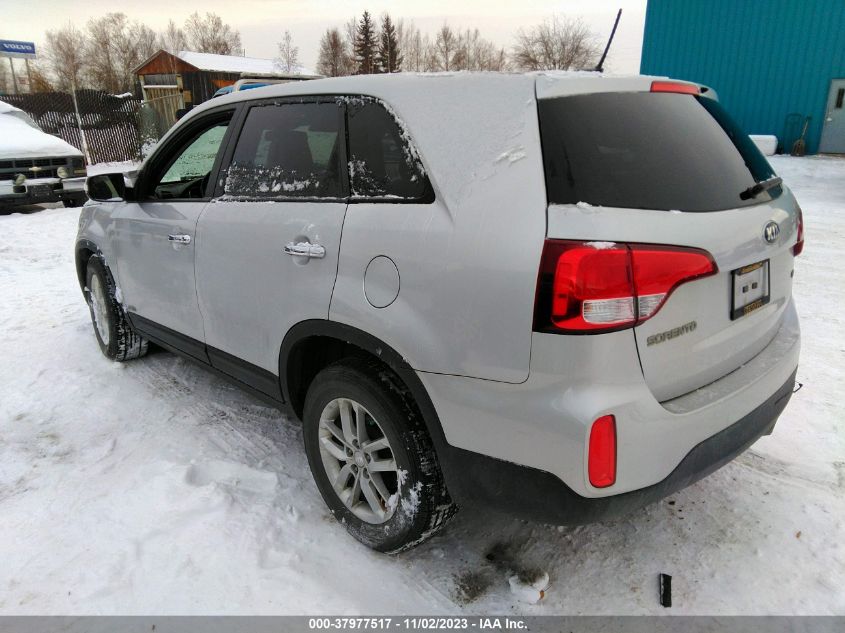 2015 KIA SORENTO LX - 5XYKTCA67FG614308