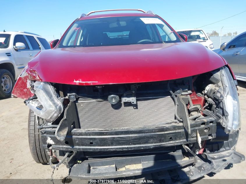 2016 NISSAN ROGUE SV - KNMAT2MT2GP618689