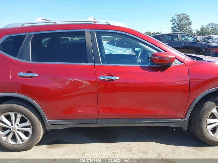 2016 NISSAN ROGUE SV - KNMAT2MT2GP618689
