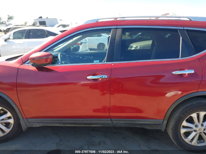 2016 NISSAN ROGUE SV - KNMAT2MT2GP618689