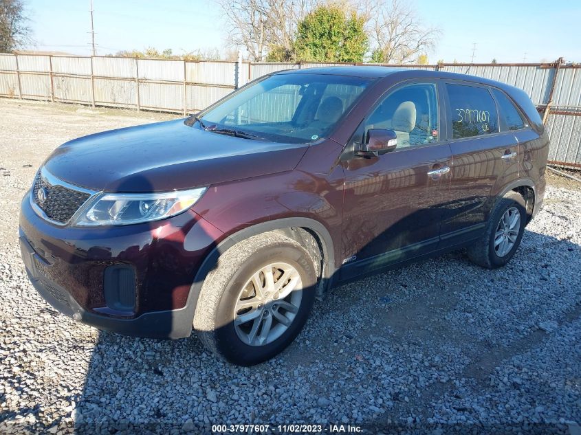 2014 KIA SORENTO LX - 5XYKTCA66EG454436