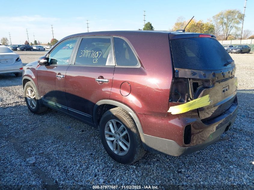 2014 KIA SORENTO LX - 5XYKTCA66EG454436