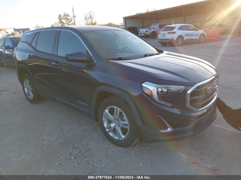 Lot #2525412780 2018 GMC TERRAIN SLE salvage car