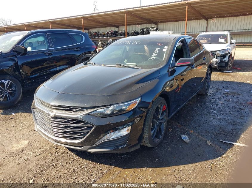 2021 CHEVROLET MALIBU LT - 1G1ZD5ST1MF048389
