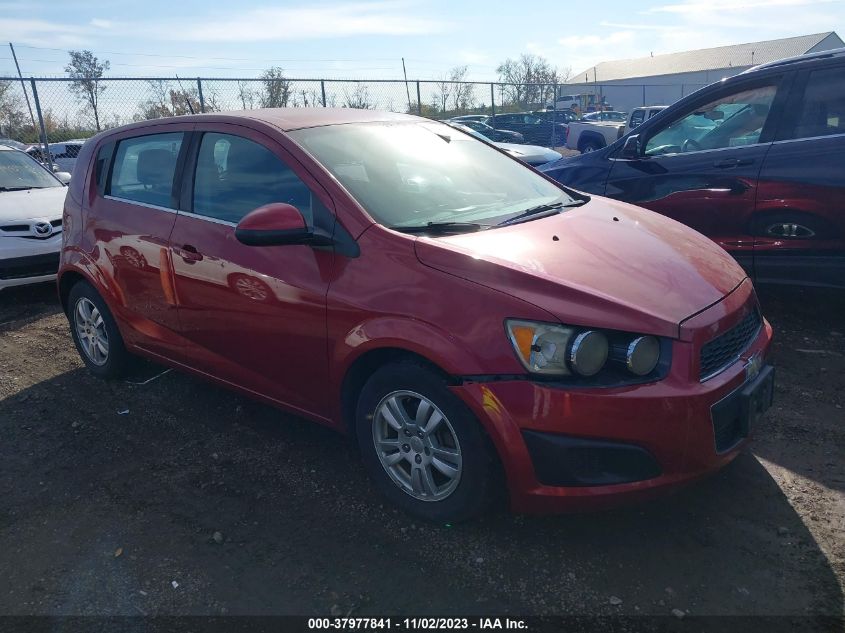 2013 CHEVROLET SONIC LT - 1G1JC6SB5D4158287