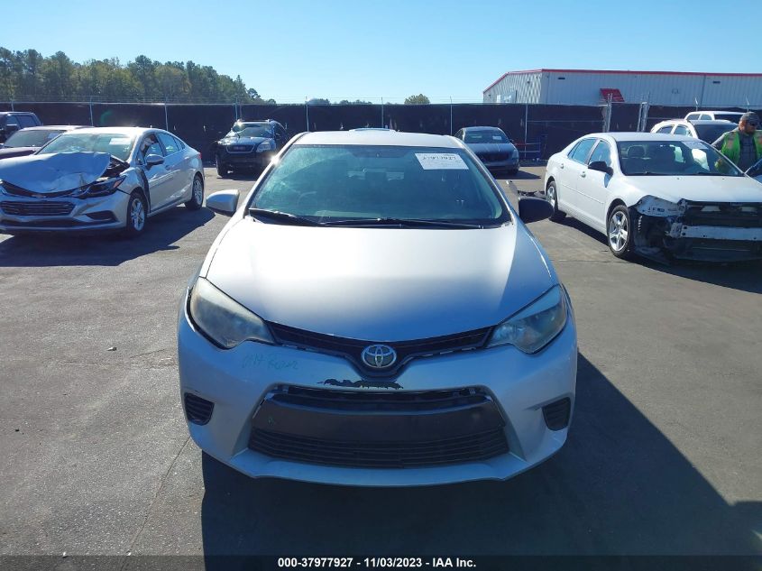 2016 TOYOTA COROLLA LE - 2T1BURHE1GC502288