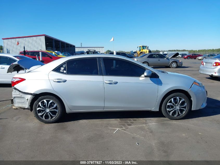 2016 TOYOTA COROLLA LE - 2T1BURHE1GC502288