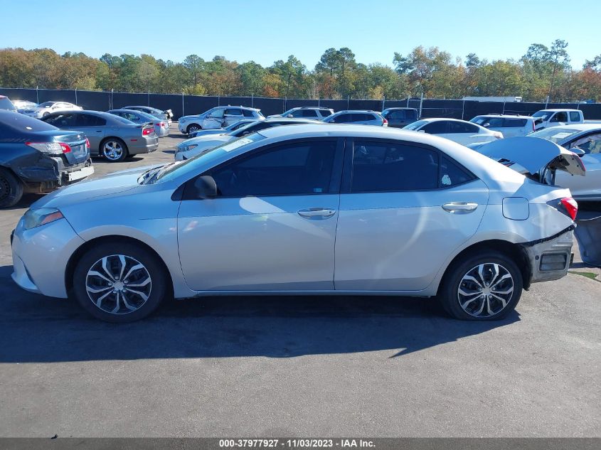 2016 TOYOTA COROLLA LE - 2T1BURHE1GC502288