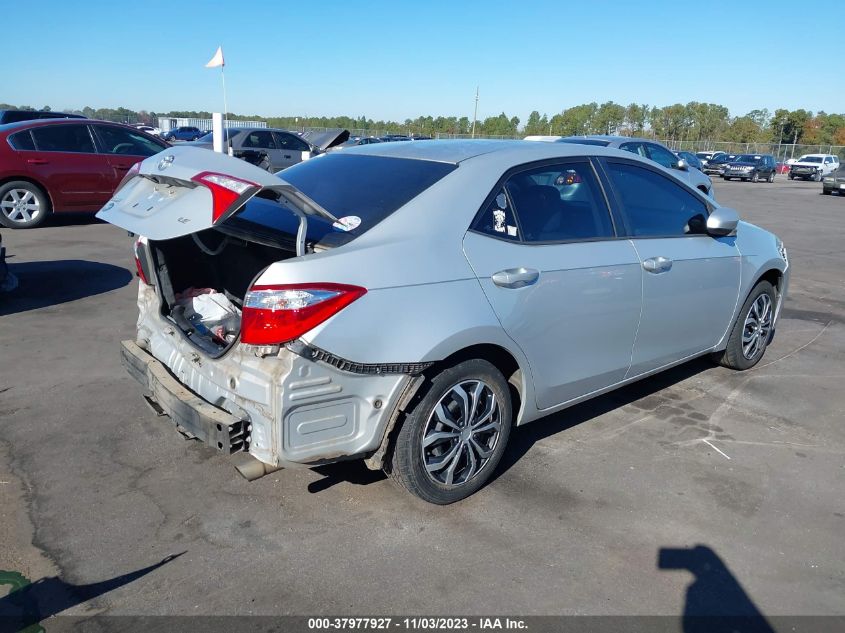 2016 TOYOTA COROLLA LE - 2T1BURHE1GC502288