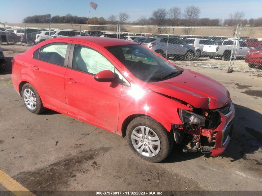2017 CHEVROLET SONIC LS - 1G1JB5SH7H4151929