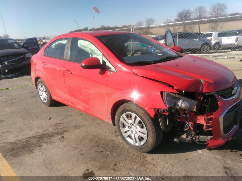 2017 CHEVROLET SONIC LS - 1G1JB5SH7H4151929