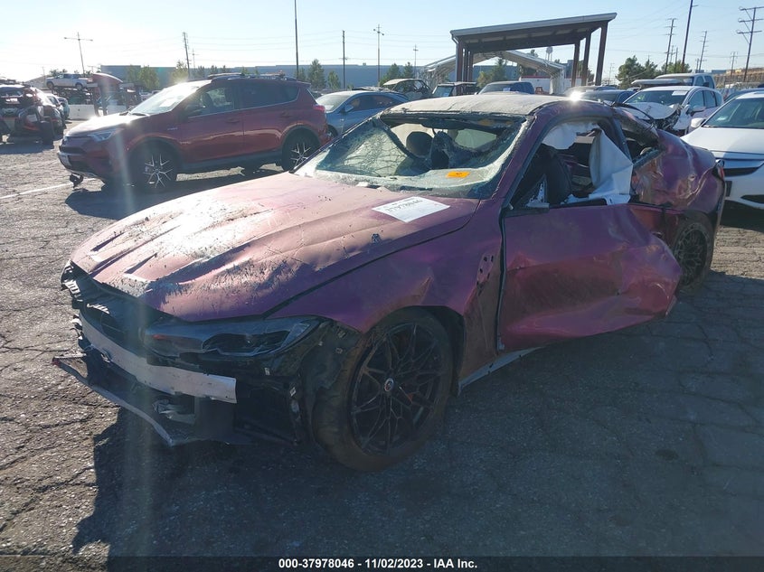 2021 BMW M4 3.0L V6 FI DOHC 24V (VIN: WBS53AZ06MCH02362