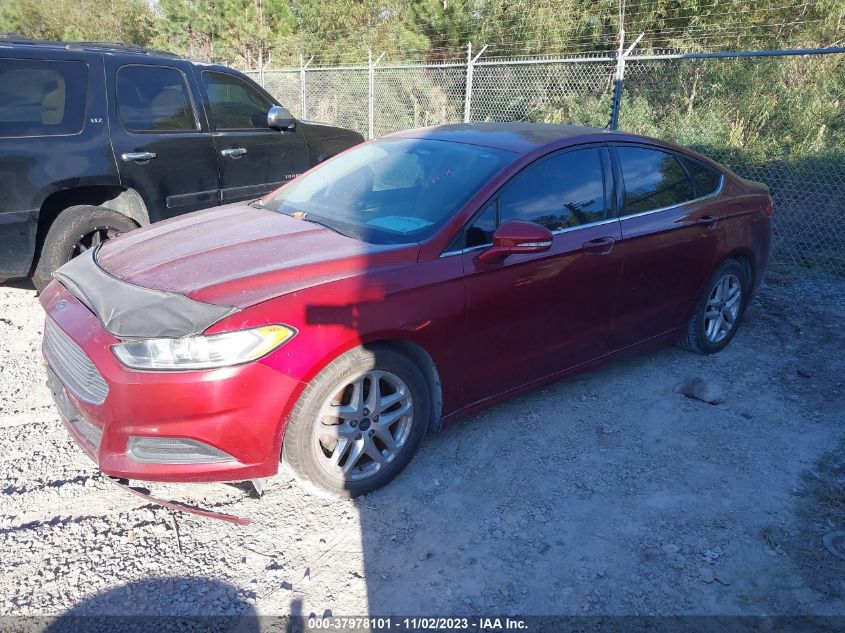 2014 FORD FUSION SE - 1FA6P0HD7E5394562