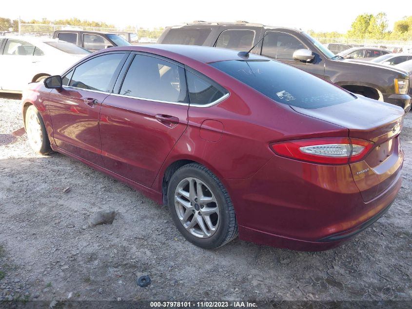 2014 FORD FUSION SE - 1FA6P0HD7E5394562