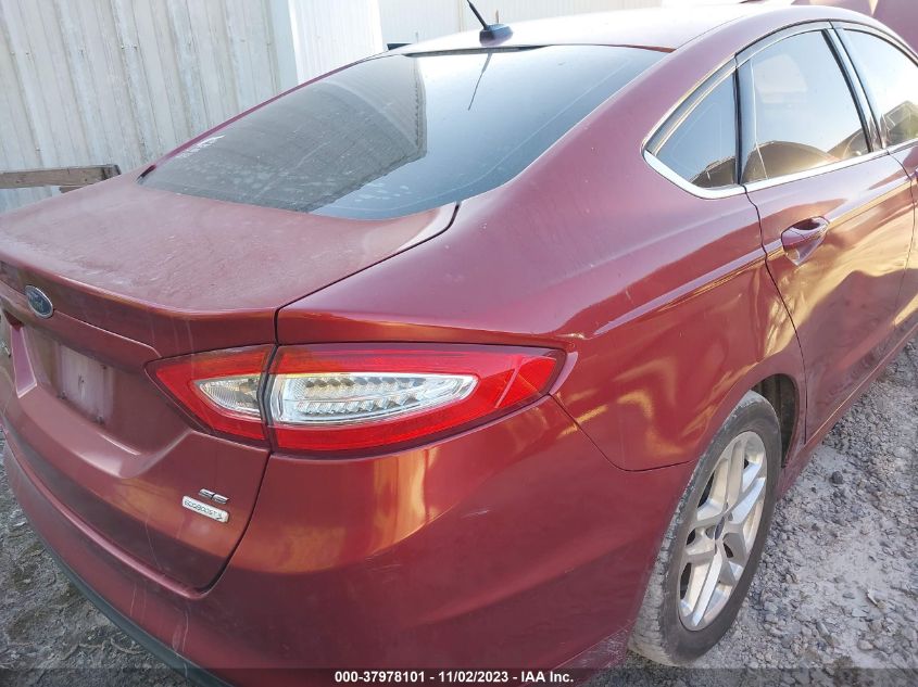 2014 FORD FUSION SE - 1FA6P0HD7E5394562