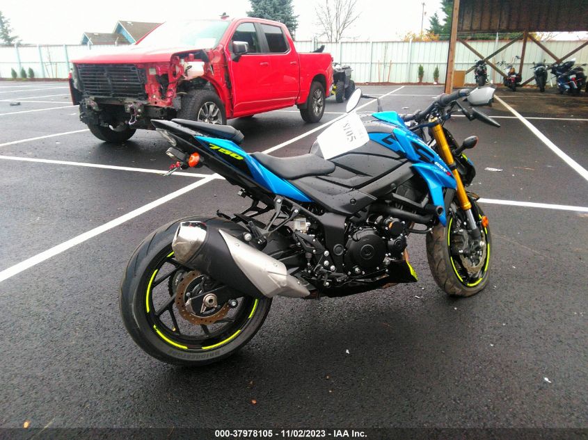 2022 SUZUKI GSX-S750 M/Z JS1C533B7N7101669
