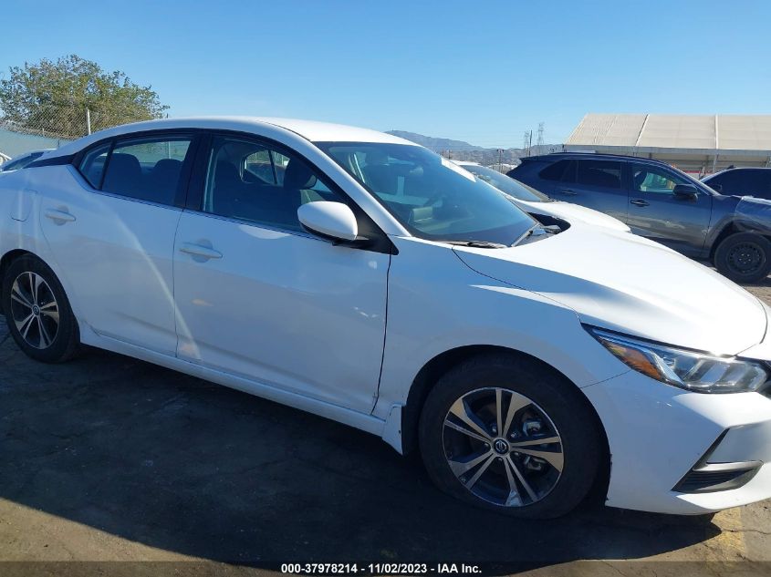 2022 NISSAN SENTRA SV XTRONIC CVT - 3N1AB8CVXNY249149