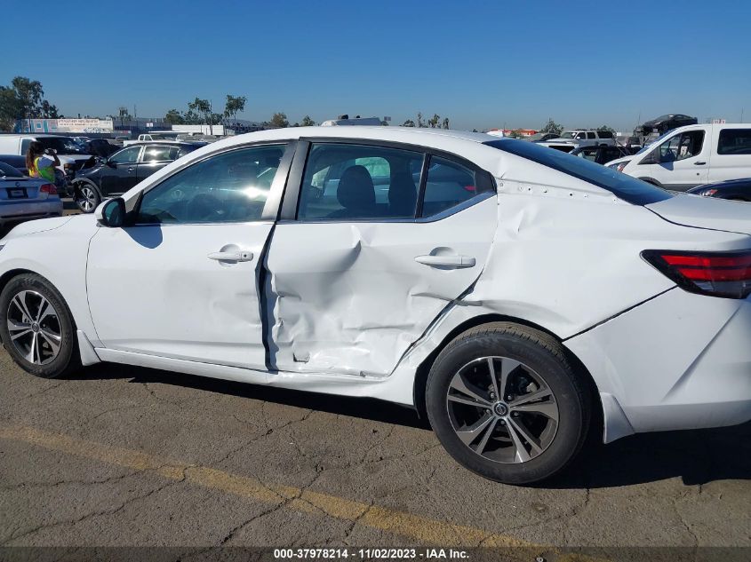 2022 NISSAN SENTRA SV XTRONIC CVT - 3N1AB8CVXNY249149
