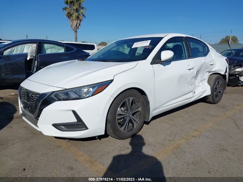 2022 NISSAN SENTRA SV XTRONIC CVT - 3N1AB8CVXNY249149