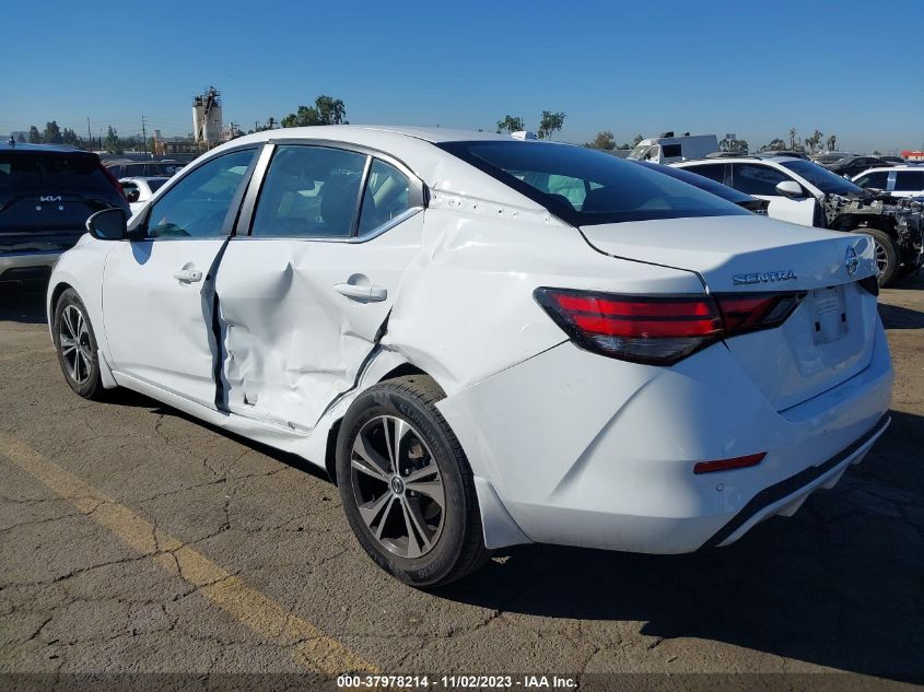 2022 NISSAN SENTRA SV XTRONIC CVT - 3N1AB8CVXNY249149