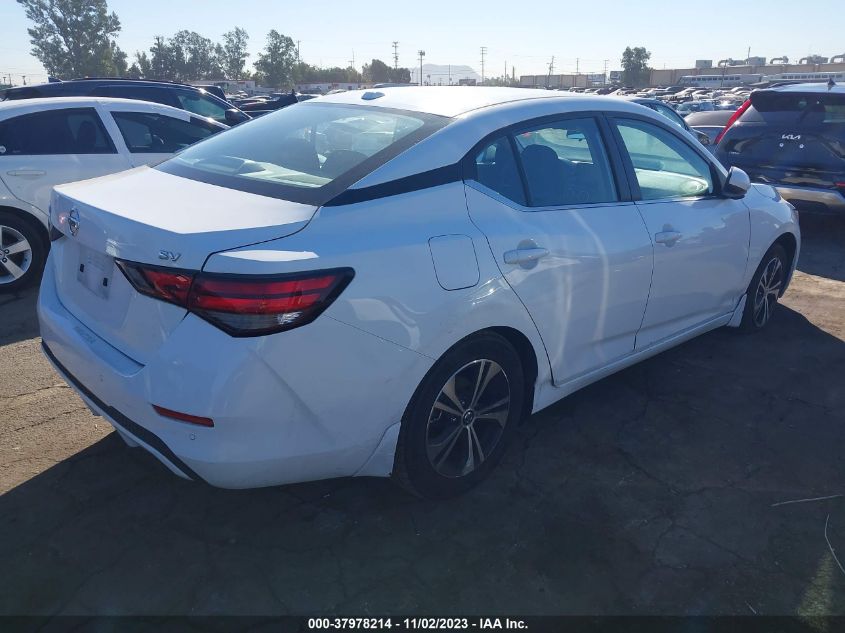 2022 NISSAN SENTRA SV XTRONIC CVT - 3N1AB8CVXNY249149