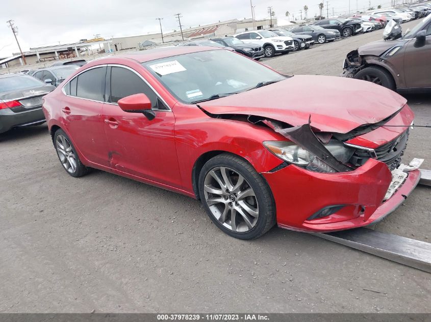 2014 MAZDA MAZDA6 I GRAND TOURING - JM1GJ1W67E1162190
