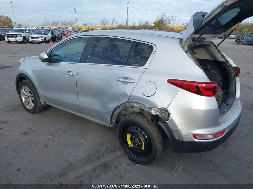 VIN KNDPMCAC6H7117291 2017 KIA SPORTAGE LX