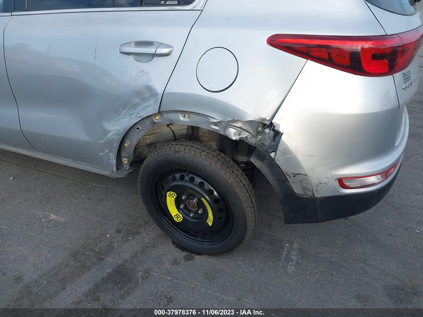 VIN KNDPMCAC6H7117291 2017 KIA SPORTAGE LX