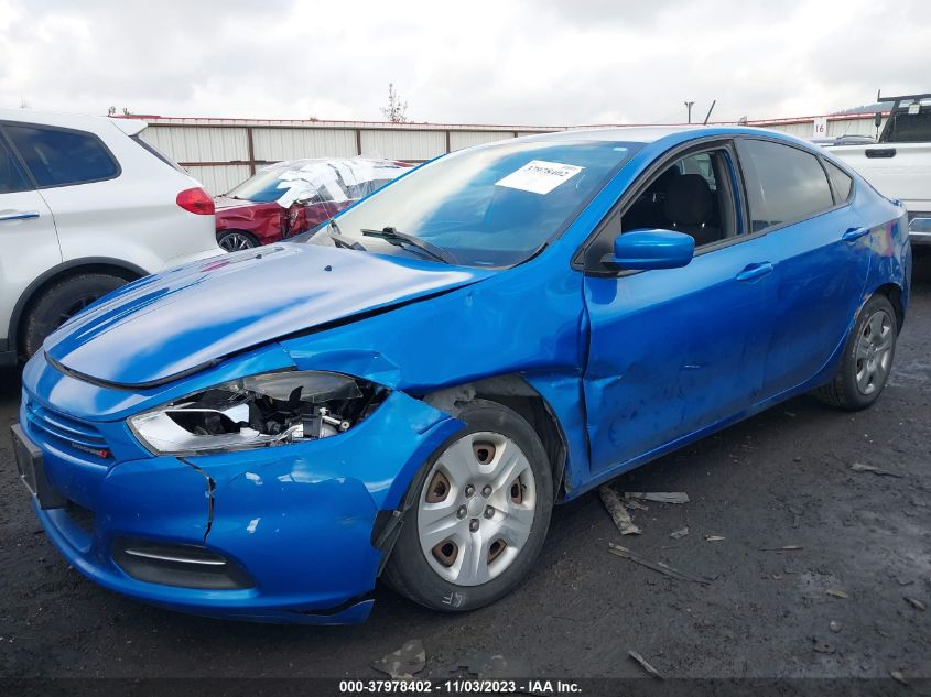 2015 DODGE DART SE - 1C3CDFAA5FD407054